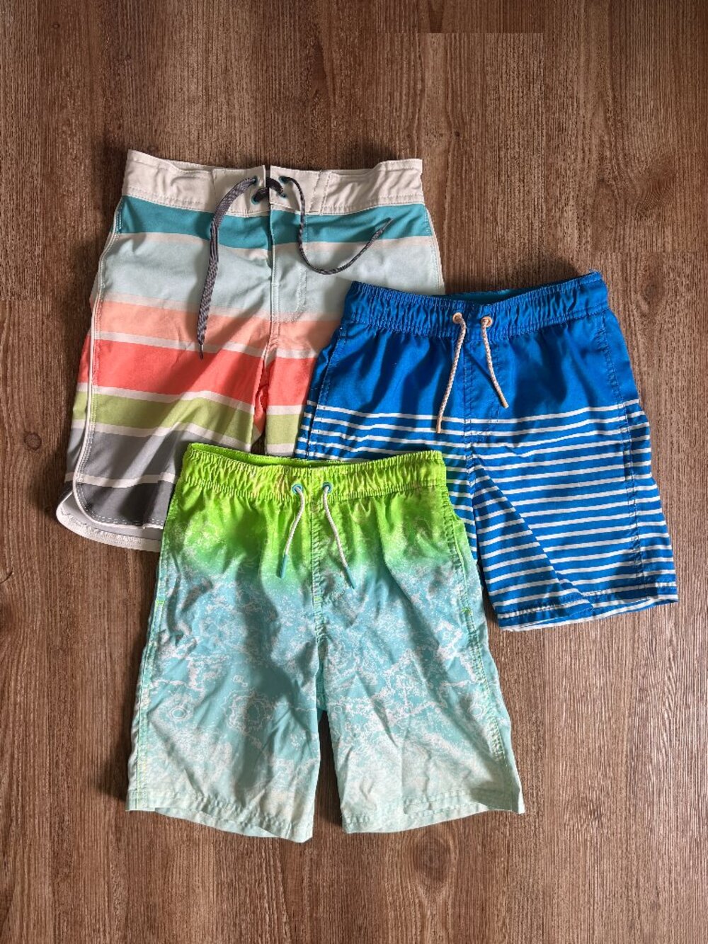 Lot Target Art Class Cat & Jack Boys Swim Trunks Bathing Suit - Medium (8)